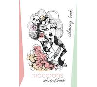 Macarons Sketchbook Coloring Book