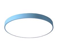 Macaroon Colorful Panel Lights Minimalist Style Elegant Ceiling Flush Lights Macaroon 3 Dimmable Ceiling Lamp Eye Protection Elegant Ceiling Lighting Fixtures for Living Room Dining Room Study (Blue