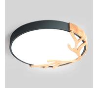 Macaroon Light Luxury Ceiling Lamp Indoor Decorative Ceiling Flush Lights Three-Tone Light Elegant Panel Lamp Eye Protection Colorful Ceiling Lighting Fixtures for Living Room Dining Room (Dark 11.8i