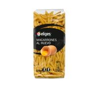 Macarrones al Huevo, Spanish Egg Pasta, 500g, Pack of 6