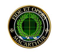 Macarthur ancient Scottish Clan Pin Badge