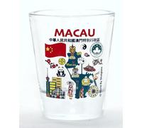 Macau China Landmarks and Icons Collage Shot Glass
