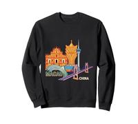 Macau China Travel Souvenir City Gift Sweatshirt