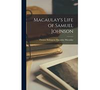 Macaulay's Life of Samuel Johnson
