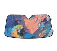 Macaw Green Visor for car Windshield Foldable Reflector Vehicles car Sun Shade Parasol de auto