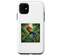 Macaw in the Wild Case for iPhone 11