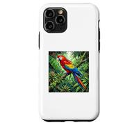 Macaw in the Wild Case for iPhone 11 Pro