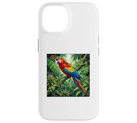 Macaw in the Wild Case for iPhone 14