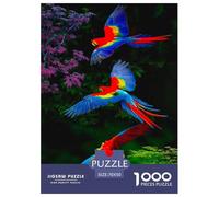 Macaw Jigsaw Puzzles Puzzle for Adults Kids. 1000 Piece Animal Impossible Challenge Toy Educational Games Home Decoration for Educational Games Gifts 70x50cm/1000pcs