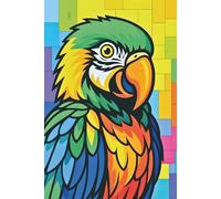 Macaw Parrot Notebook: Cartoon Journal, Diary, Writing Pad: A vibrant gift for Kids, Bird Lovers, Macaw Fans, Feather Enthusiasts, Family, Friends, Loved Ones & Creative Spirits