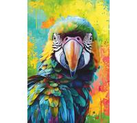 Macaw Parrot Notebook: Journal, Diary, Bird Lover's Notepad: A wonderful gift for family, friends, loved ones, kids, parrot enthusiasts, macaw admirers, and bird parents