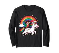 Macaw Parrot Unicorn Rainbow Parrots Long Sleeve T-Shirt