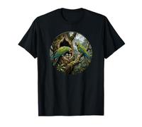 Macaw Soldier Macaw Bird Watcher Jungle Parrots Birds T-Shirt