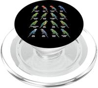 Macaw Species Chart - Types of Macaws Parrot Lovers PopSockets PopGrip for MagSafe