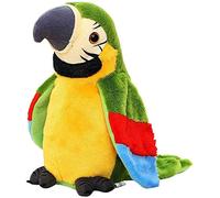 Macaw Talking Parrot Doll, Kids & Teens Plush Toy, Repeat What You Say
