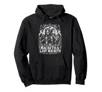 Macbeth And Lady Macbeth Ambition Draws Daggers Pullover Hoodie