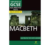 Macbeth AQA Practice Tests York Notes GCSE - for 2027, 2028 exams