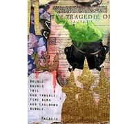 "MacBeth: Cauldron Bubble" by Jennifer Moreman: Shakespeare's Macbeth Tragedy Illustrated: 6x9" 130 Page Wide Rule Notebook by Artist