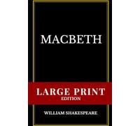 Macbeth: Large Print Edition