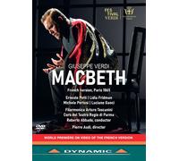 Ernesto Petti; Lidia Fridman; Michele Pertusi; Luciano Ganci; David Astorga; Natalia Gavrilan; Rocco Cavalluzzi; Eugenio Maria Degiacomi; Agata Pelosi; Alice Pellegrini; Filarmonica Arturo Toscanini; Orchestra Giovanile della Via Emilia; Coro del Teatro Regio di Parma; Martino Faggiani; Tiziano Manc - Giuseppe Verdi: Macbeth (French version, Paris 1865) [DVD]