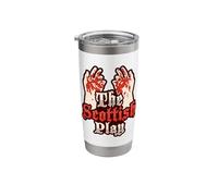 Macbeth The Scottish Play Design Stainless Steel Insulated Tumbler