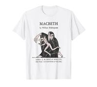 Macbeth William Shakespeare Vintage Title Page T-Shirt