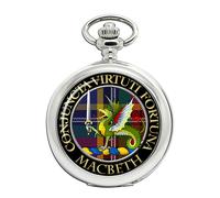 Macbeth (wyvern) Scottish Clan Pocket Watch
