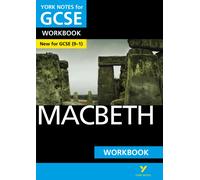 Macbeth York Notes GCSE English Literature Workbook - for 2027, 2028 exams
