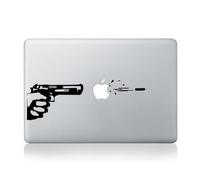 Macbook 13 inch decal sticker Gun art for Apple Laptop