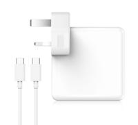 Macbook Air Charger, YSSTKFD 61W USB-C PD Fast Macbook Charger, Compatible with Macbook Air 2018-2021, Macbook Pro 13 inch, iPad Pro, Lenovo, Samsung, Acer, ASUS, HP and More (2.0m Cable Included)