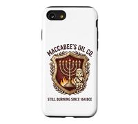 Maccabee's Oil Co. Still Burning Since 164 BCE Menorah Crest Case for iPhone SE (2020) / 7/8
