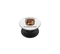 Maccabee's Oil Co. Still Burning Since 164 BCE Menorah Crest PopSockets Adhesive PopGrip