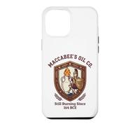 Maccabee's Oil Co. Still Burning Since 164 BCE Shield Emblem Case for iPhone 12 Pro Max