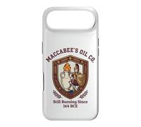 Maccabee's Oil Co. Still Burning Since 164 BCE Shield Emblem Case for iPhone Air