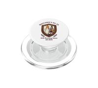 Maccabee's Oil Co. Still Burning Since 164 BCE Shield Emblem PopSockets PopGrip for MagSafe