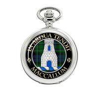 Maccallum Scottish Clan Crest Full Hunter Pocket Watch