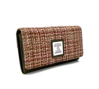Maccessori HarrisTweed 100% Lady’s Envelope Purse Vegan Leather Clutch Bag Birthday Gift Dimensions: 7.08" x 3.74" x 0.98" (Maple)