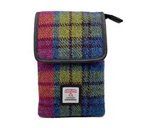 maccessori Mini Cross Body Bag (Blue/Pink Check)