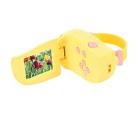 Macchina fotografica per Bambini, Angolo di 100°, Macchina fotografica a schermo da 2 Pollici Carino per Regalo per Giocattolo(Giallo)