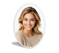 Macchiole Personalised Porcelain Portrait Headstones for Graves, Weatherproof Outdoor Picture, Custom Memorial Garden Stones Photo Plaques for Cemetery