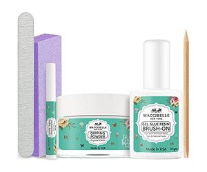 Maccibelle Professional Instant Nail Repair Kit for Broken Cracked Split Nails. Emergency Portable Easy Quick Fix