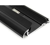 Macclex 15/56 Aluminium Door Threshold Cill for 56mm Doors, 914mm (36") - Energy Efficient Draught Excluder Weatherproof Strip (Black)