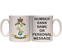 Maccna-Arts Royal Electrical Mechanical Engineers Veteran REME Personalised Mug (MI12) Military Army 11oz & 15oz Gift (11oz)
