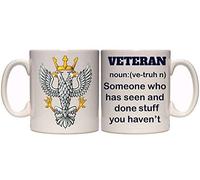 Maccna-Arts The Mercian Regiment Veteran Noun Mug (MI17) Military Army 11oz (11o)