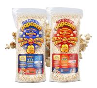 MacCorns - 2 Bulk Pack Popcorn | 1 x 2.1kg Resealable Bulk Bag of Salted & 1 x 3kg Resealable Bulk Bag of Sweet | Crunchy, Delicious Popcorn Ideal for Parties, Events & Weddings