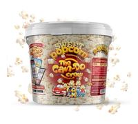 MacCorns Kids Sweet Popcorn Sharing Bucket | Reusable Bucket 600g Sweet Popcorn | Crispy & Delicious Sugar-Coated Popcorn Ideal For Parties, Events & Movie Nights | Free from Dairy & Nuts