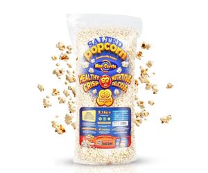 MacCorns - Salted Popcorn - 2.1kg Bulk Pack - Freshly Popped, Packed & Shipped Directly by MacCorns - Serves up to 60 Guests - Ideal For Parties, Events & Large Gatherings - Allergen FREE !