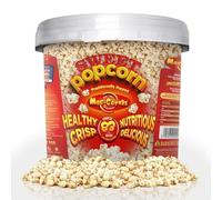 MacCorns Sweet Popcorn Bucket | 10ltr Reusable Bucket of 600g Sweet Popcorn with Handle | Crispy & Delicious Sugar-Coated Ideal For Parties, Events & Movie Nights | Free from Dairy & Nuts