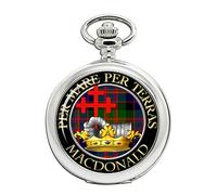 Macdonald of Macdonald Scottish Clan Crest Full Hunter Pocket Watch