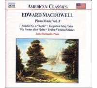 MACDOWELL/BARBAGALLO: PIANO MUSIC 3 - CD